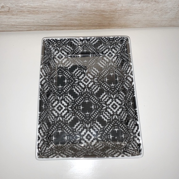 NWOT J. Crew mirrored ceramic trinket tray - Picture 1 of 5